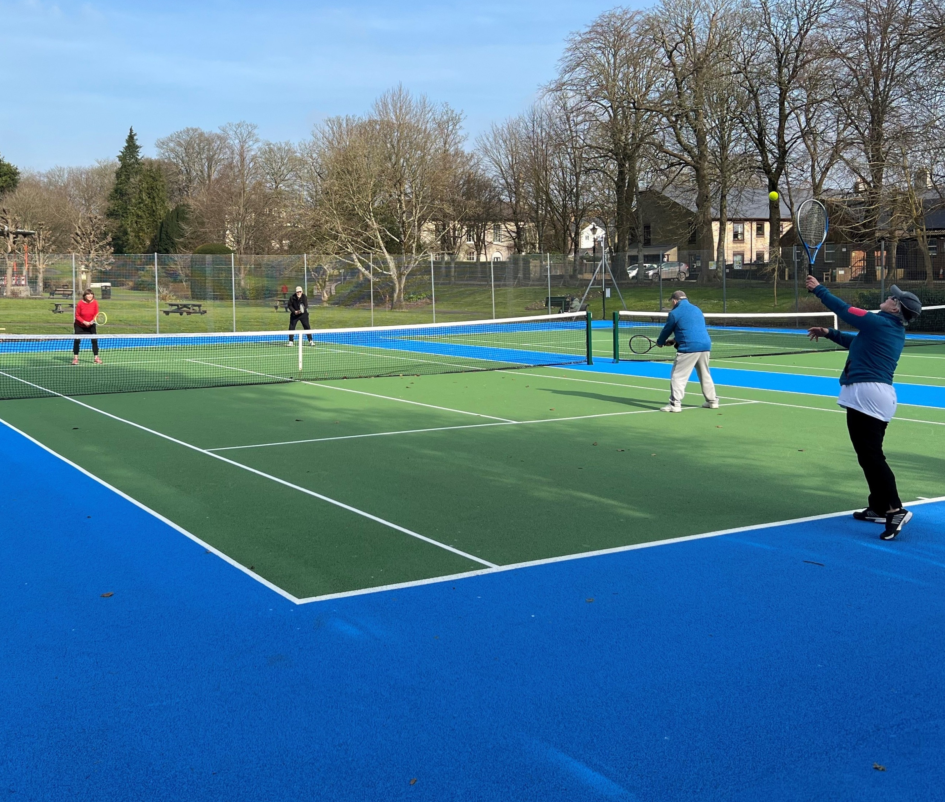Tennis courts